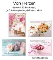 Postkartenserie Geburtstag, 12 Stück Postkartenserie Geburtstag, 12 Stück