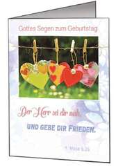 Faltkarten Geburtstag, 5 Stück Faltkarten Geburtstag, 5 Stück
