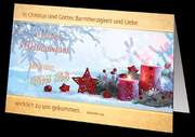 Faltkarten Weihnachten, 5 Stück Faltkarten Weihnachten, 5 Stück