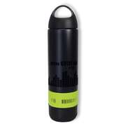 Thermosflasche mit Bluetooth Lautsprecher - grün Thermosflasche mit Bluetooth Lautsprecher - grün
