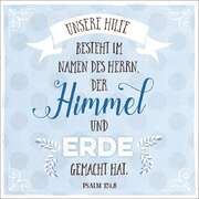 Metallschild - Himmel und Erde Metallschild - Himmel und Erde