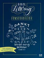 Bibel-Lettering Fensterbilder Bibel-Lettering Fensterbilder