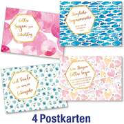 Postkartenserie: Geburtstag - gemischte Motive 4 Stk. Postkartenserie: Geburtstag - gemischte Motive 4 Stk.