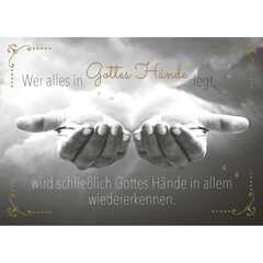 Postkarten "Gottes Hände" 4er-Serie