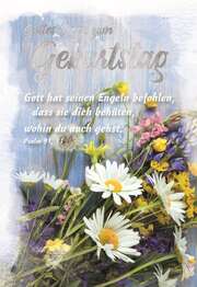 Faltkarte - Geburtstag Ps.91,11 Faltkarte - Geburtstag Ps.91,11