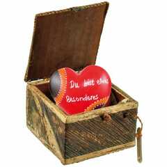 Geschenk-Box mit Herz  - Du bist etwas Besonderes