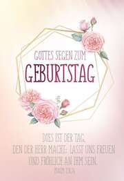 Faltkarte - Geburtstag Ps. 118,24 Faltkarte - Geburtstag Ps. 118,24