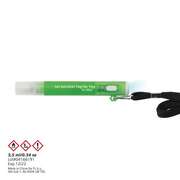Lanyard mit Handsprühflasche "Sei behütet..." - grün Lanyard mit Handsprühflasche "Sei behütet..." - grün