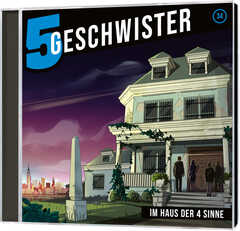 Tobias Schuffenhauer - Tobias Schier - 5 Geschwister - CD: Im Haus der 4 Sinne - Folge 34 CD: Im Haus der 4 Sinne - Folge 34