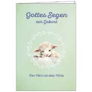 Faltkarte: Gottes Segen zur Geburt Faltkarte: Gottes Segen zur Geburt
