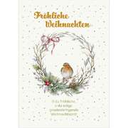 Postkarten: Fröhliche Weihnachten, 4 Stück Postkarten: Fröhliche Weihnachten, 4 Stück