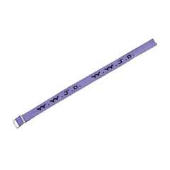Armband WWJD flieder