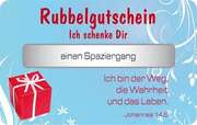 Rubbelgutschein - "Spaziergang" Rubbelgutschein - "Spaziergang"