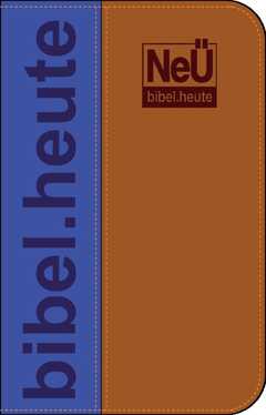 NeÜ Bibel.heute - Standard - zweifarbig blau/braun
