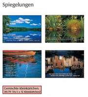 Kleinkärtchenserie Spiegelungen, 12 Stück Kleinkärtchenserie Spiegelungen, 12 Stück