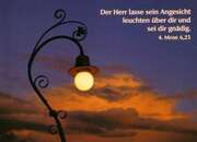 Postkarten Lampen, 6 Stück Postkarten Lampen, 6 Stück
