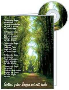CD-Card: Gottes guter Segen - Goldene Hochzeit