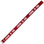 Armband Joh. 3:16 rot Armband Joh. 3:16 rot