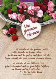 Postkarten: Von ganzem Herzen, 12 Stück Postkarten: Von ganzem Herzen, 12 Stück