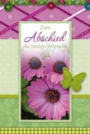 Grußkarte - Abschied Grußkarte - Abschied