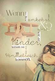 Postkarte WortProjekt "Werden wie die Kinder" - 10er-Pack Postkarte WortProjekt "Werden wie die Kinder" - 10er-Pack