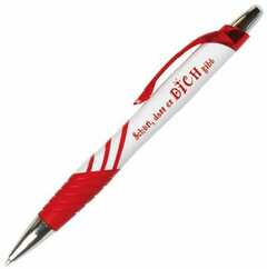 Kugelschreiber "Schön, dass es Dich gibt" - rot