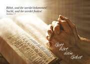 Postkarten: Gott hört dein Gebet, 12 Stück Postkarten: Gott hört dein Gebet, 12 Stück
