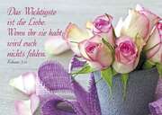 Postkarten: Das Wichtigste ist die Liebe, 12 Stück Postkarten: Das Wichtigste ist die Liebe, 12 Stück