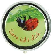 Pillendose "Gott hält dich"