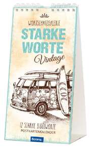 Starke Worte 2019 - Vintage - Postkartenkalender Starke Worte 2019 - Vintage - Postkartenkalender