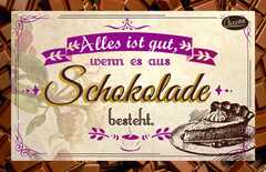 Schokokarte - Alles ist gut Schokokarte - Alles ist gut