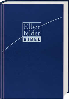 Elberfelder Bibel - Standardausgabe, ital. Kunstleder blau